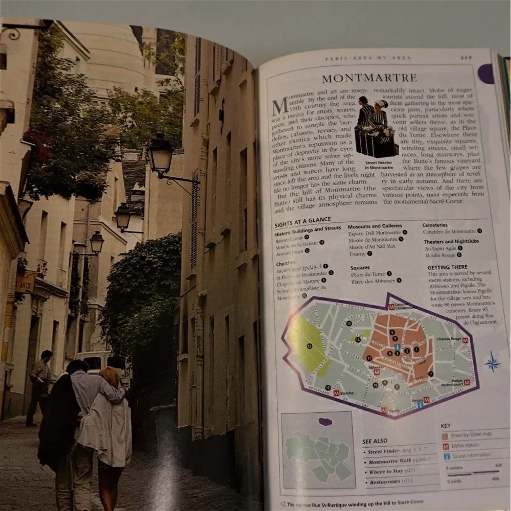 Paris France DK Eyewitness Travel Guides 2007 Illustrated Softcover -